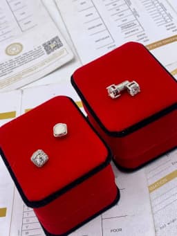 VVS Moissainte Diamonds Magnetic Earrings💎💎